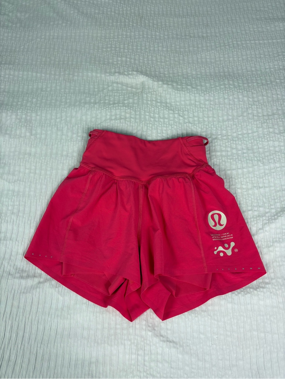 lululemon athletica Bright Pink Athletic Shorts